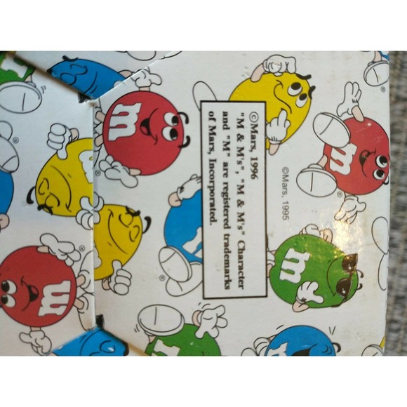 M&M'S 5" TALL CERAMIC KITCHEN TOOL CADDY 1996 - Picture 4 of 5